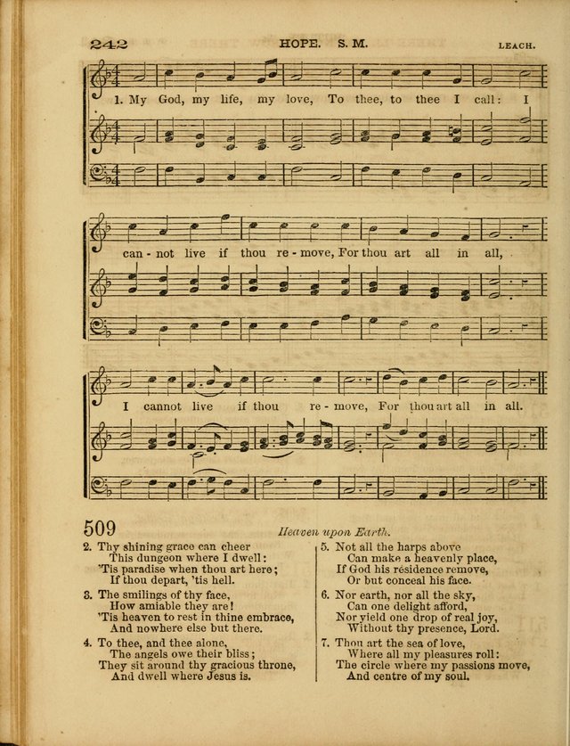Cottage Melodies; a hymn and tune book, for prayer and social meetings and the home circle page 249