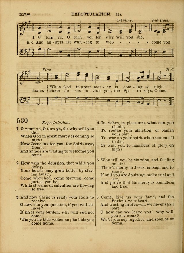 Cottage Melodies; a hymn and tune book, for prayer and social meetings and the home circle page 265