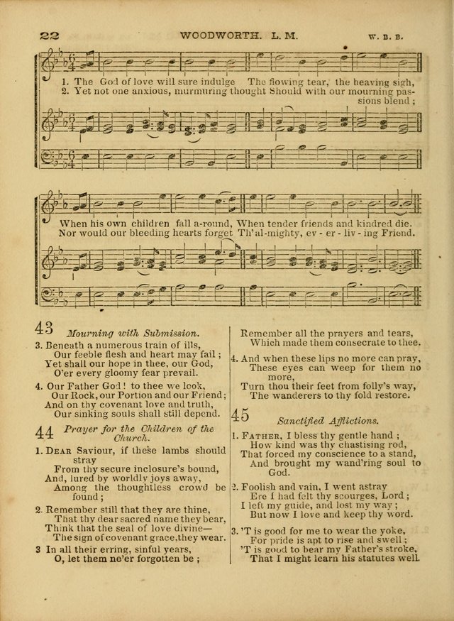 Cottage Melodies; a hymn and tune book, for prayer and social meetings and the home circle page 29