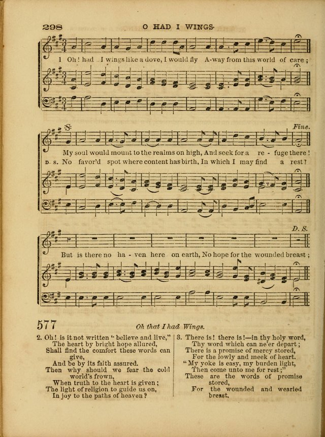 Cottage Melodies; a hymn and tune book, for prayer and social meetings and the home circle page 305