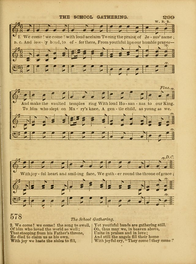 Cottage Melodies; a hymn and tune book, for prayer and social meetings and the home circle page 306