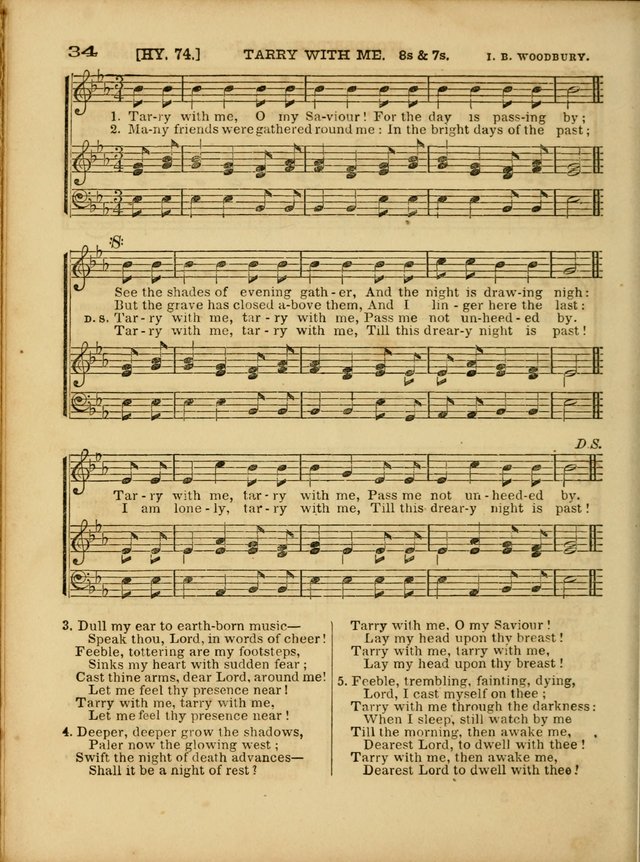 Cottage Melodies; a hymn and tune book, for prayer and social meetings and the home circle page 41