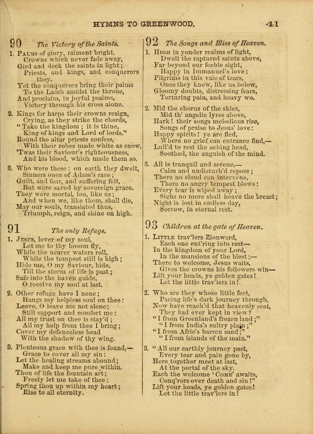 Cottage Melodies; a hymn and tune book, for prayer and social meetings and the home circle page 48