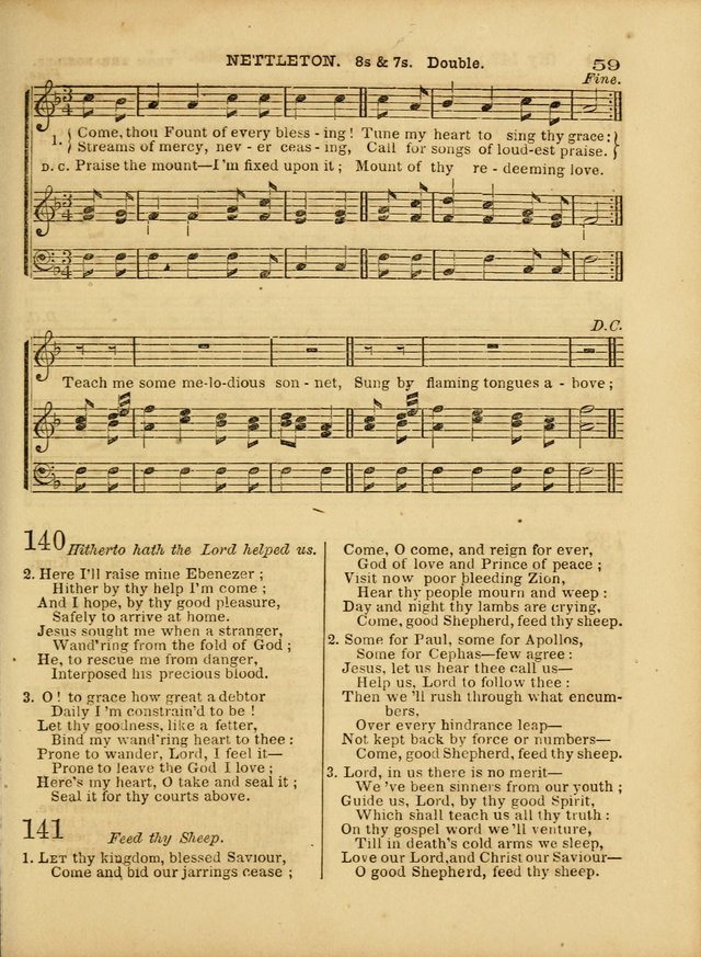 Cottage Melodies; a hymn and tune book, for prayer and social meetings and the home circle page 66