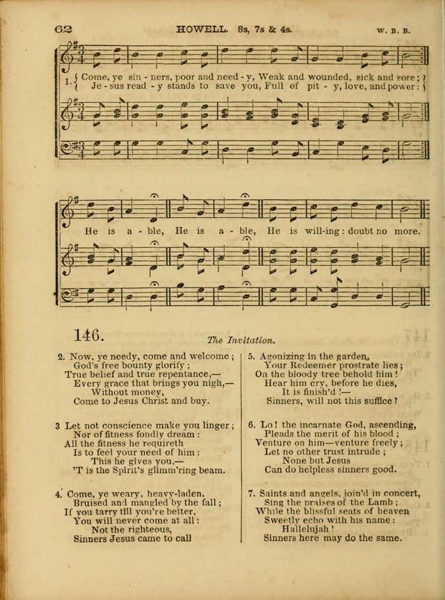 Cottage Melodies; a hymn and tune book, for prayer and social meetings and the home circle page 69