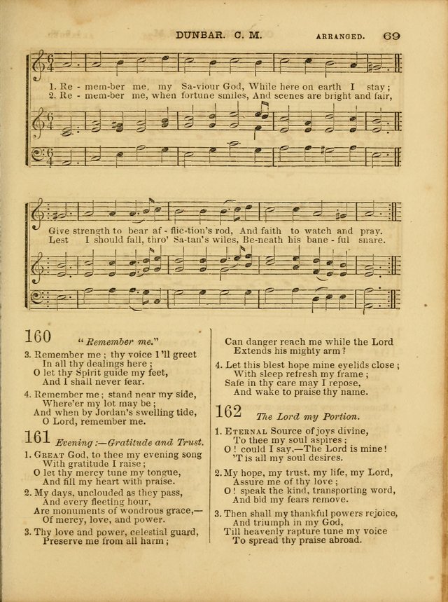 Cottage Melodies; a hymn and tune book, for prayer and social meetings and the home circle page 76