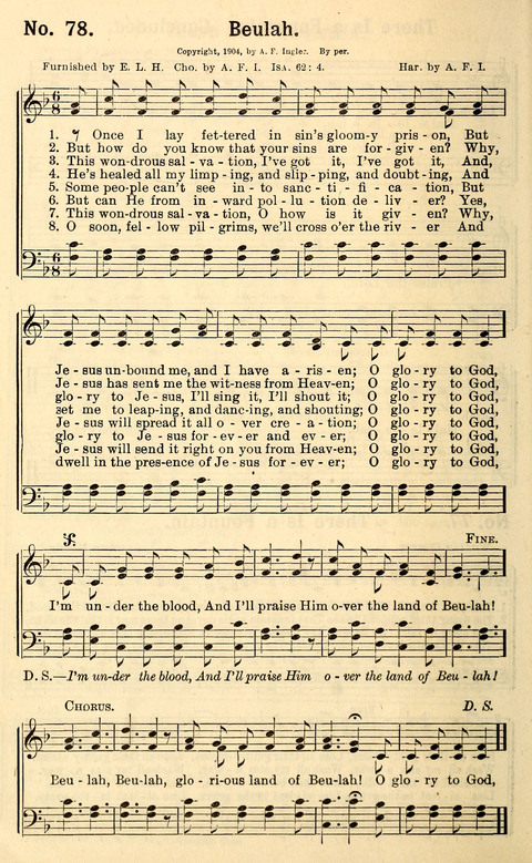 Canaan Melodies: Let everything that hath breath praise the Lord page 78