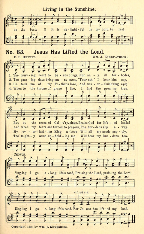 Canaan Melodies: Let everything that hath breath praise the Lord page 83