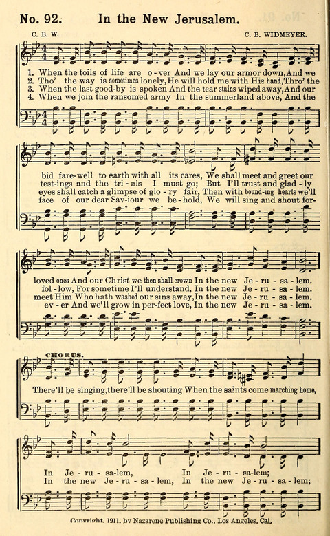 Canaan Melodies: Let everything that hath breath praise the Lord page 92
