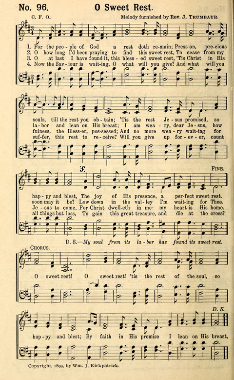 Canaan Melodies: Let everything that hath breath praise the Lord page 96