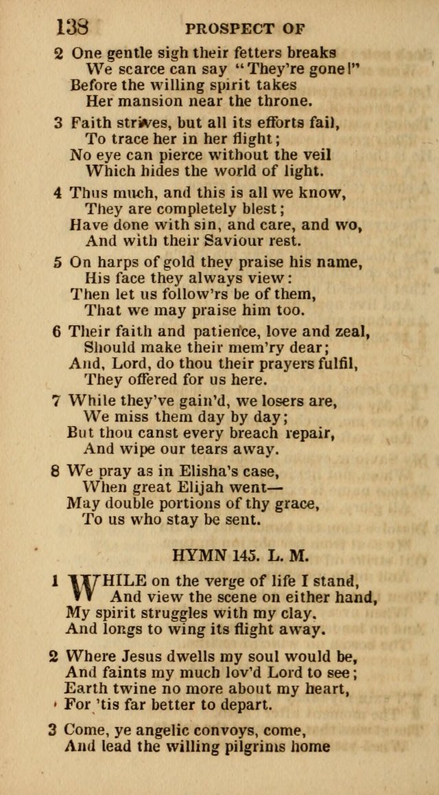 The Camp-Meeting Chorister: or, a collection of hymns and spiritual songs, for the pious of all denominations. To be sung at camp meetings, during revivals of religion, and on other occasions page 140