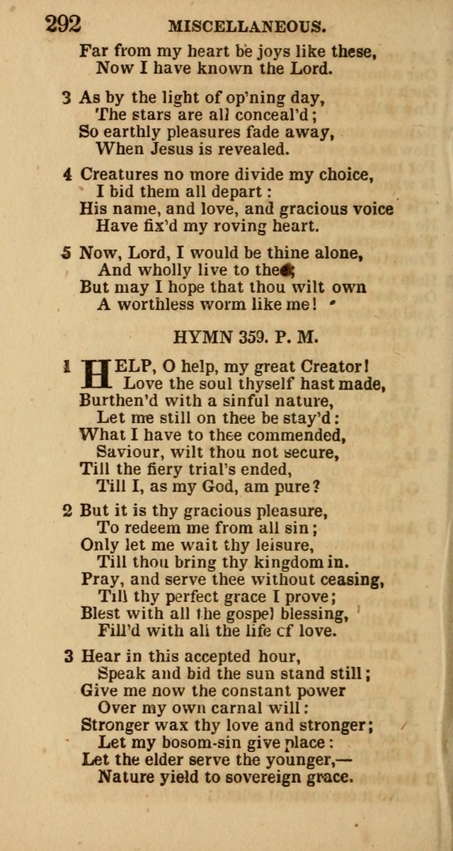 The Camp-Meeting Chorister: or, a collection of hymns and spiritual songs, for the pious of all denominations. To be sung at camp meetings, during revivals of religion, and on other occasions page 294