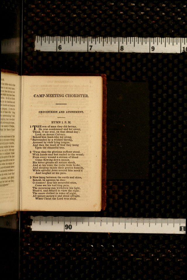 The Camp-Meeting Chorister: or, a collection of hymns and spiritual songs, for the pious of all denominations. To be sung at camp meetings, during revivals of religion, and on other occasions page 3