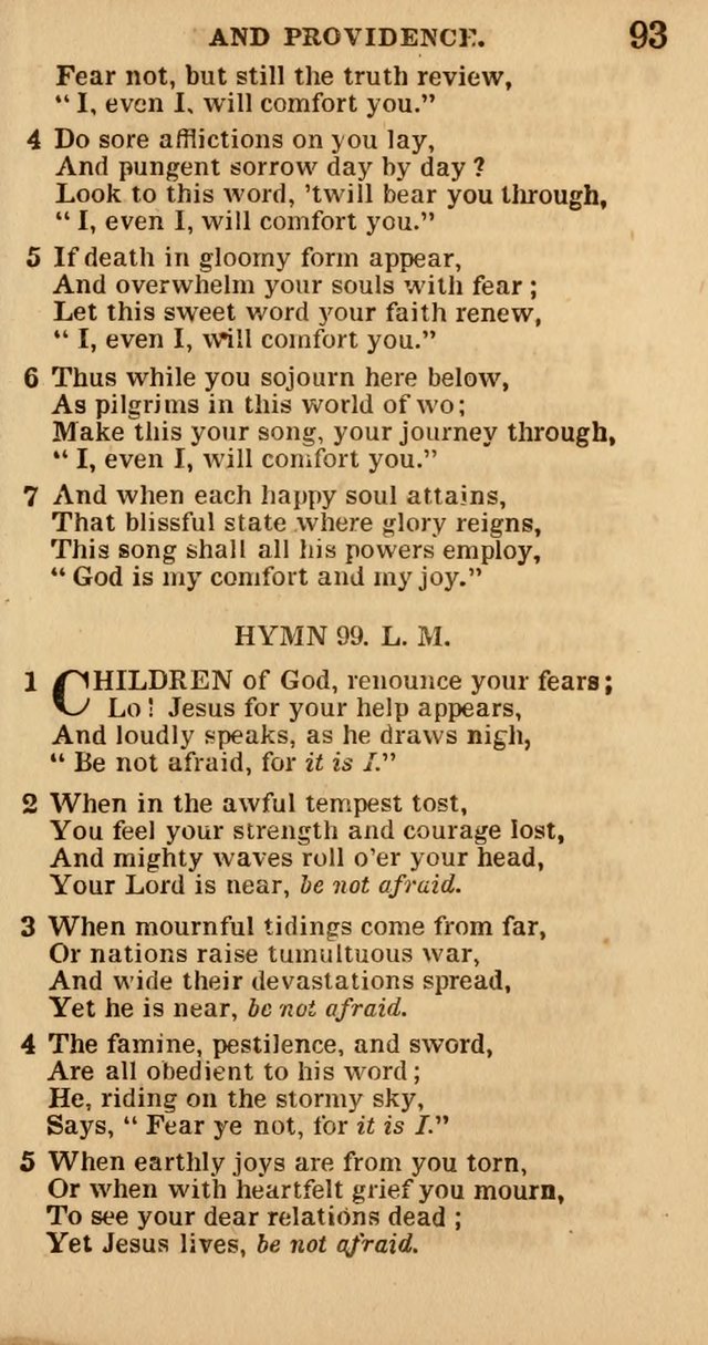 The Camp-Meeting Chorister: or, a collection of hymns and spiritual songs, for the pious of all denominations. To be sung at camp meetings, during revivals of religion, and on other occasions page 95