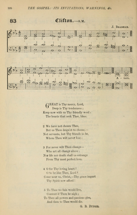 The Congregational Mission Hymnal: and Week-night service book page 106