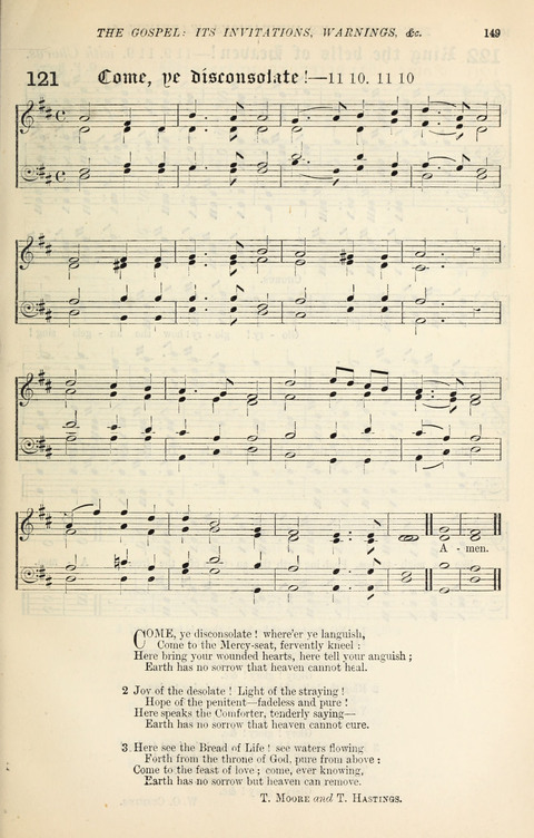 The Congregational Mission Hymnal: and Week-night service book page 143