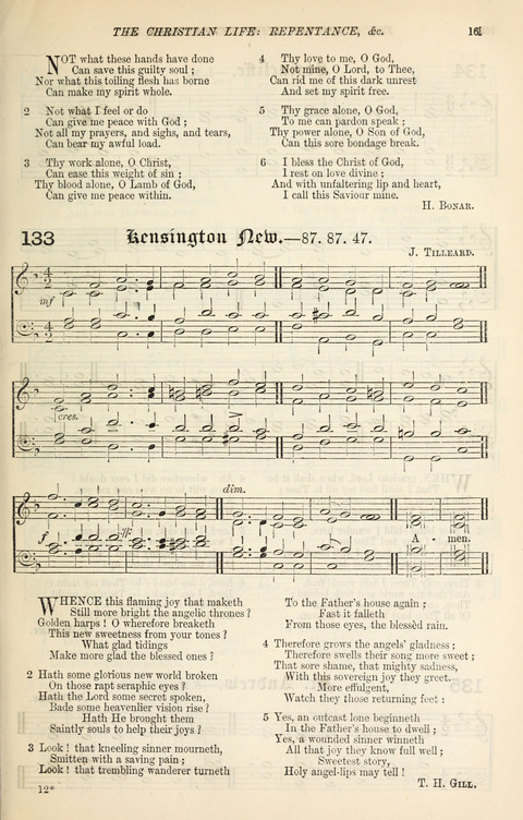 The Congregational Mission Hymnal: and Week-night service book page 155