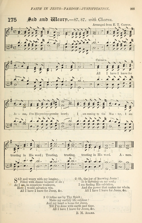 The Congregational Mission Hymnal: and Week-night service book page 199