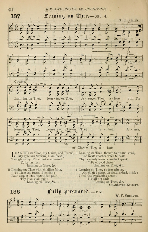The Congregational Mission Hymnal: and Week-night service book page 212