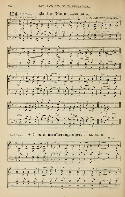 The Congregational Mission Hymnal: and Week-night service book page 220