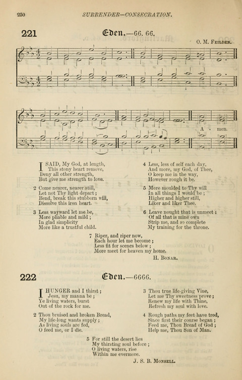 The Congregational Mission Hymnal: and Week-night service book page 244