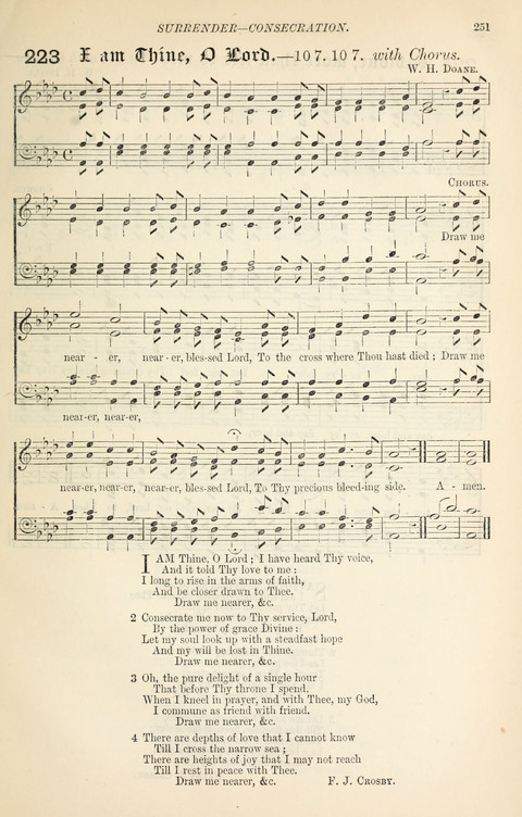 The Congregational Mission Hymnal: and Week-night service book page 245