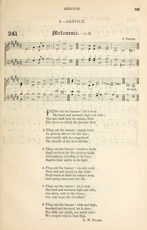The Congregational Mission Hymnal: and Week-night service book page 259