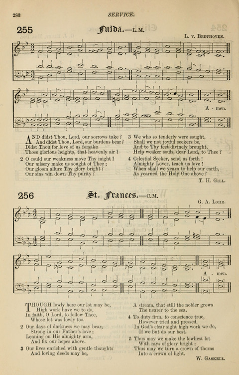 The Congregational Mission Hymnal: and Week-night service book page 274