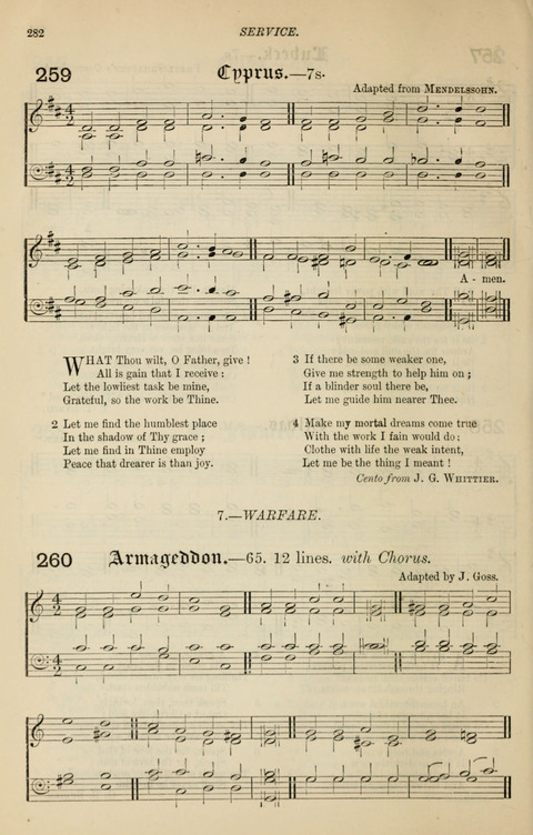 The Congregational Mission Hymnal: and Week-night service book page 276
