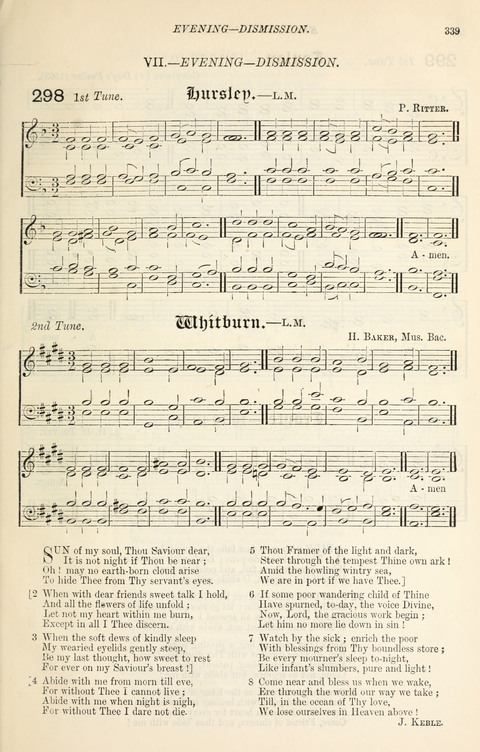 The Congregational Mission Hymnal: and Week-night service book page 329