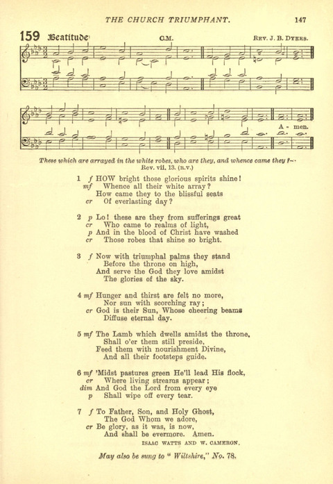 The Church Missionary Hymn Book page 145