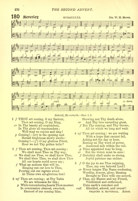 The Church Missionary Hymn Book page 168