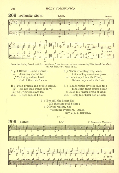 The Church Missionary Hymn Book page 192