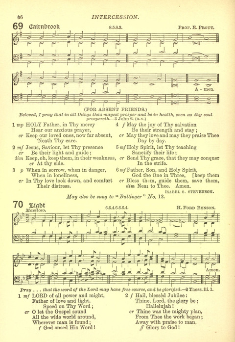 The Church Missionary Hymn Book page 64