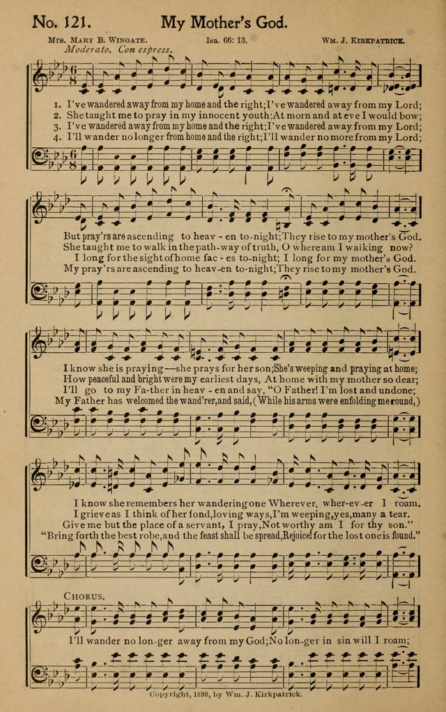 Christian Melodies: the new song book, for church, evangelistic, Sunday-school and Christian endeavor services page 129