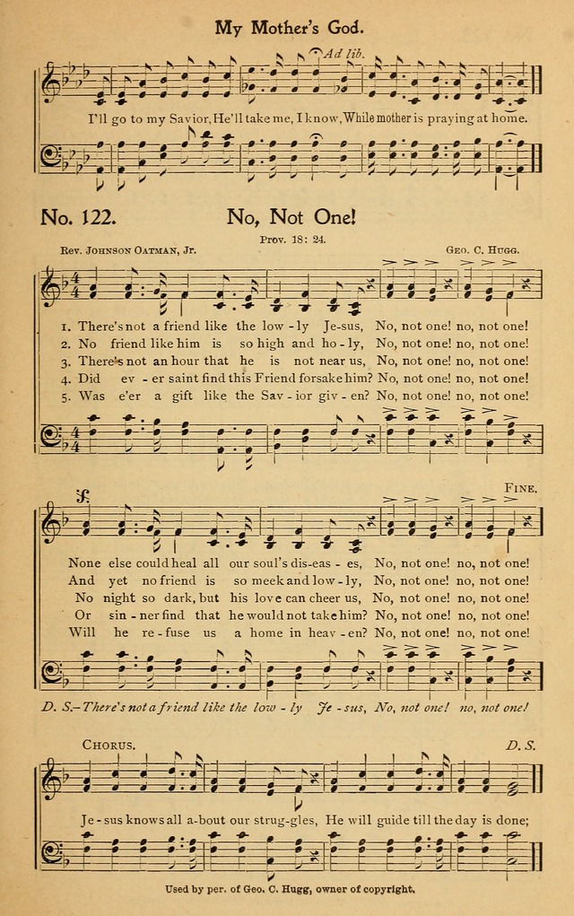 Christian Melodies: the new song book, for church, evangelistic, Sunday-school and Christian endeavor services page 130