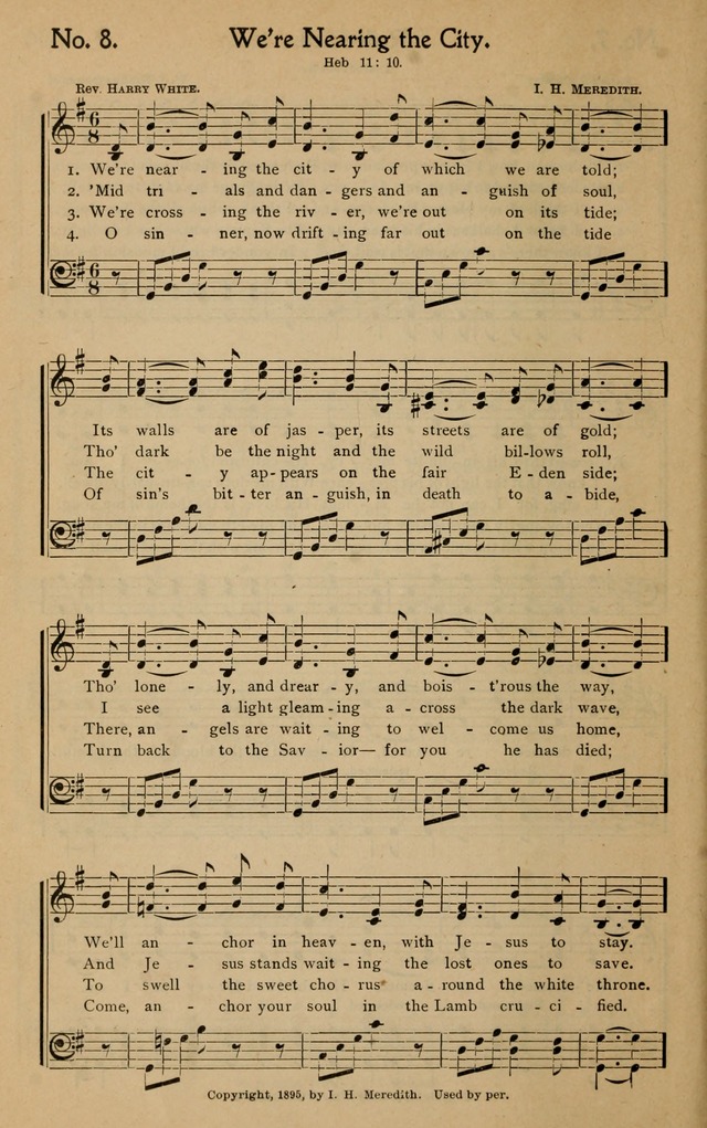 Christian Melodies: the new song book, for church, evangelistic, Sunday-school and Christian endeavor services page 15
