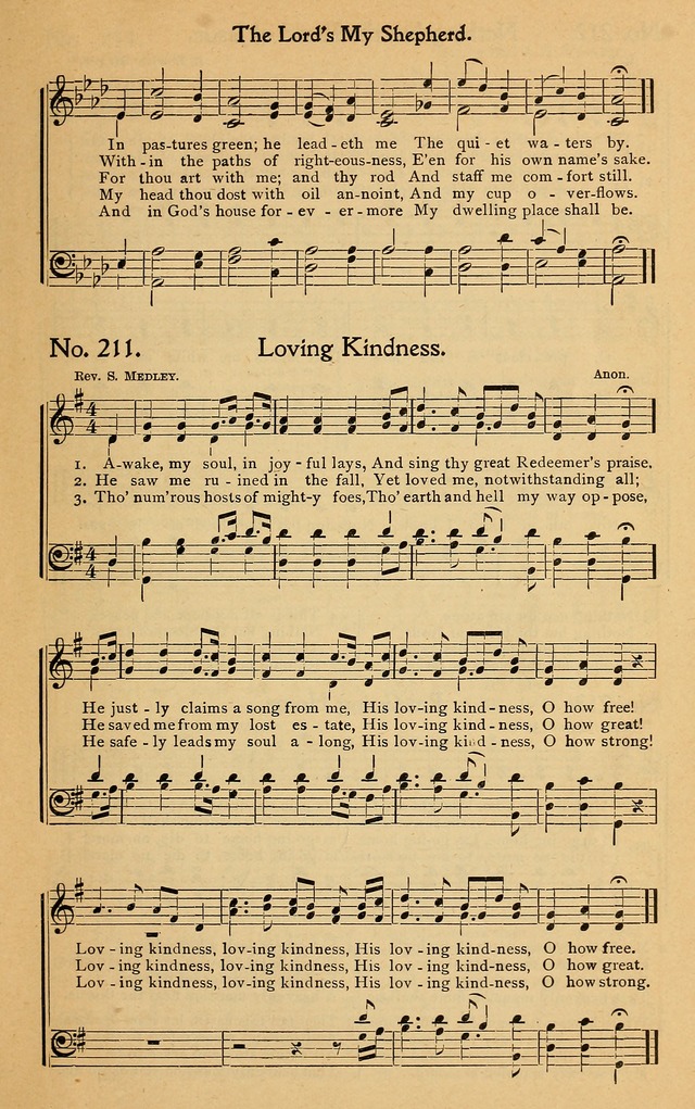 Christian Melodies: the new song book, for church, evangelistic, Sunday-school and Christian endeavor services page 186
