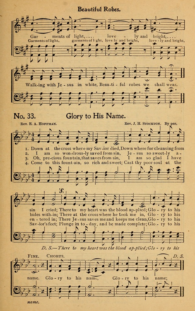 Christian Melodies: the new song book, for church, evangelistic, Sunday-school and Christian endeavor services page 40