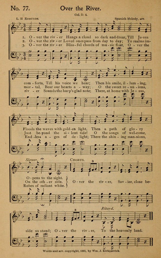 Christian Melodies: the new song book, for church, evangelistic, Sunday-school and Christian endeavor services page 85