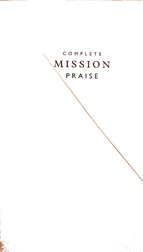 Complete Mission Praise page i