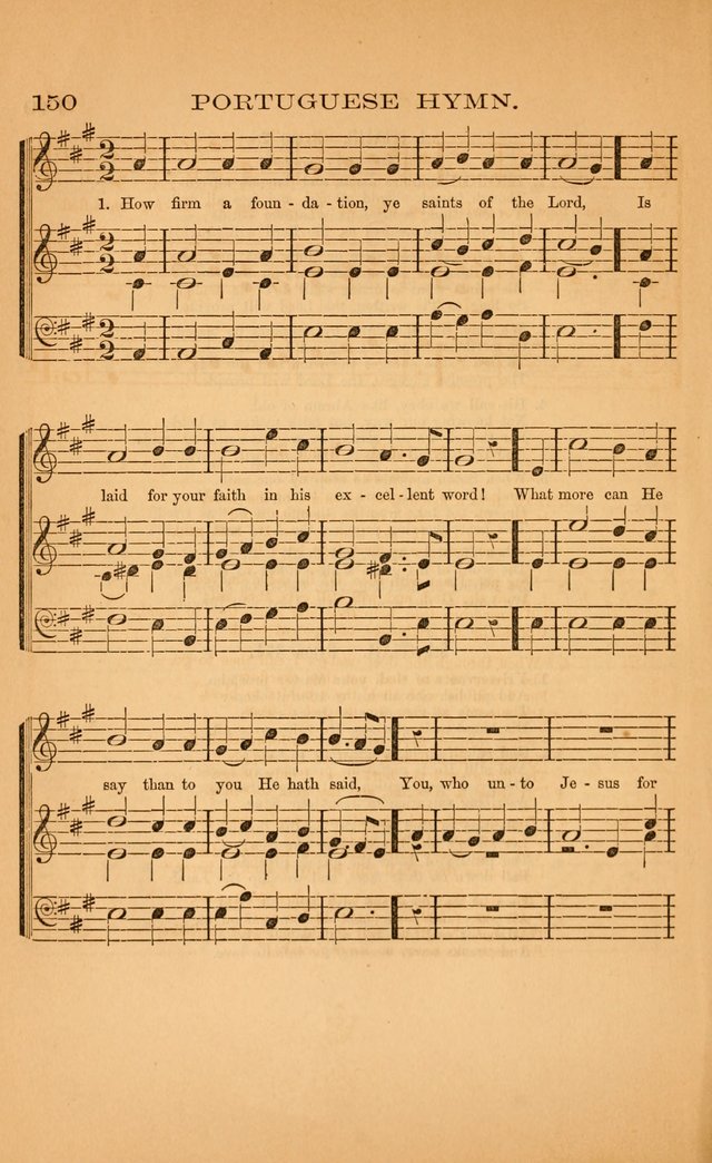 Church music: with selections for the ordinary occasions of public and social worship, from the Psalms and hymns of the Presbyterian Church in the United States of America page 150