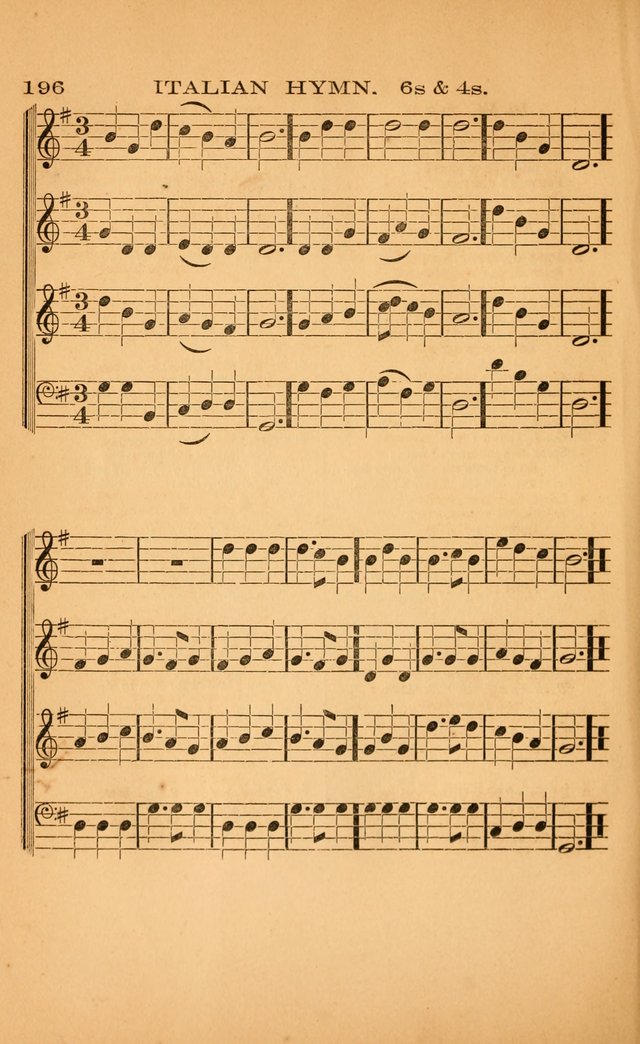 Church music: with selections for the ordinary occasions of public and social worship, from the Psalms and hymns of the Presbyterian Church in the United States of America page 196