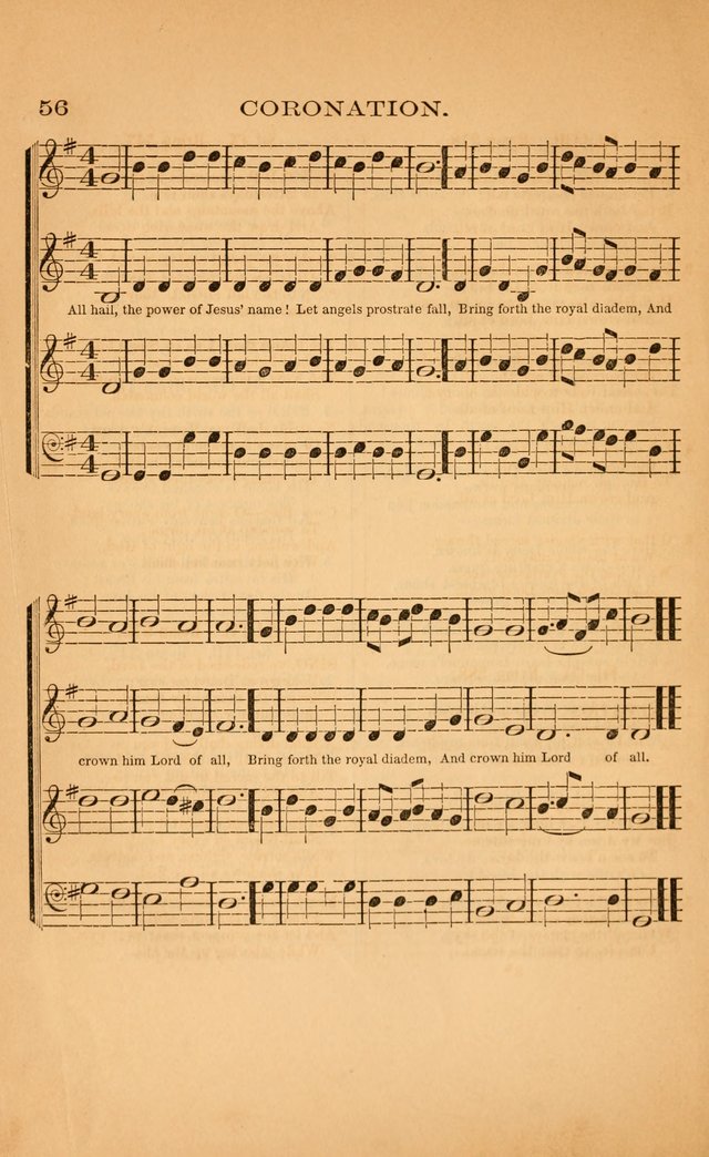 Church music: with selections for the ordinary occasions of public and social worship, from the Psalms and hymns of the Presbyterian Church in the United States of America page 56