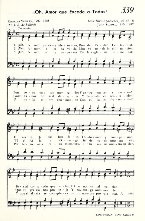 Cántico Nuevo: Himnario Evangelico page 359