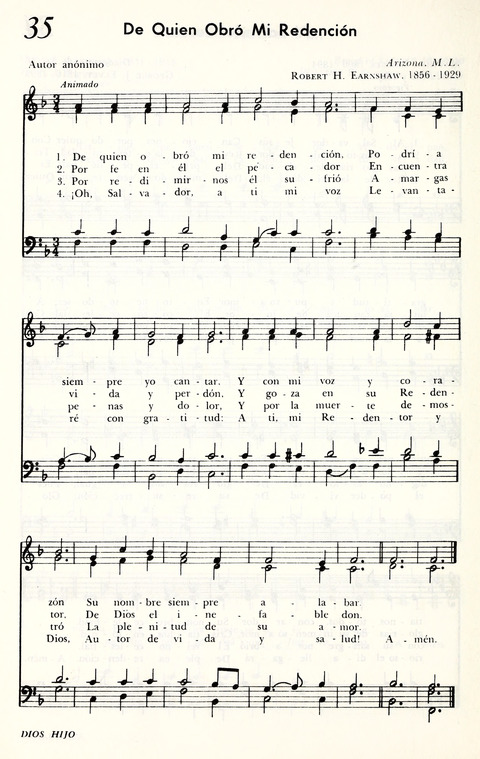 Cántico Nuevo: Himnario Evangelico page 46
