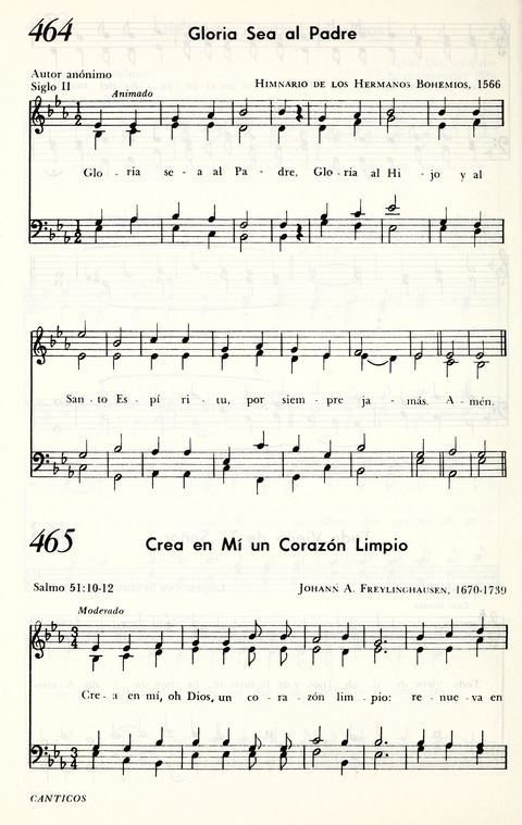 Cántico Nuevo: Himnario Evangelico page 492