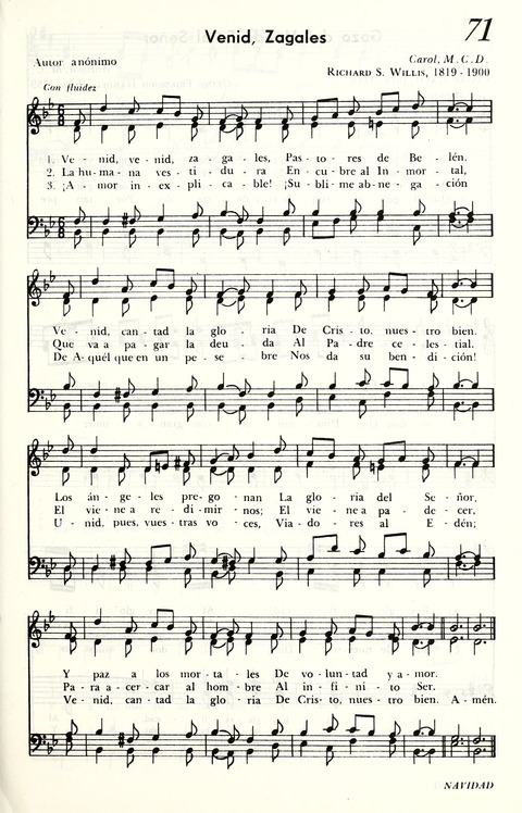 Cántico Nuevo: Himnario Evangelico page 85