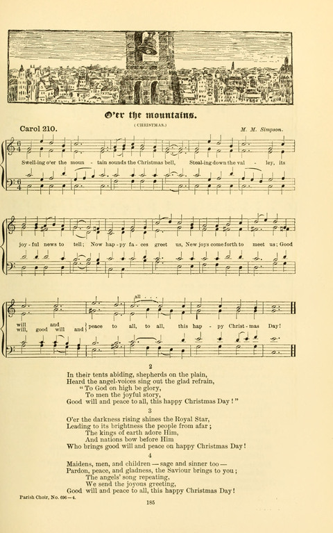 Carols Old and Carols New: for use at Christmas and other seasons of the Christian year page 187