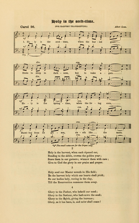 Carols Old and Carols New: for use at Christmas and other seasons of the Christian year page 28